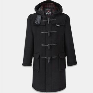 Gloverall boys Black Duffle Coat size 6years